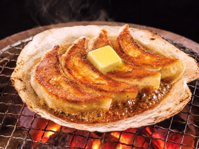 ホタテバター餃子｜食事処七福