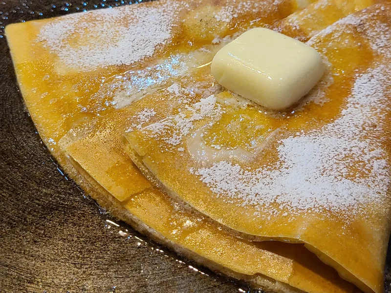 ショコラティエろまん亭 シュガーバタークレープ