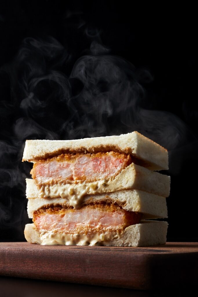 100%エビカツサンド(YES!!カツサンド)