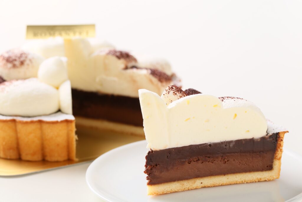 濃厚生チョコタルト(ショコラティエ•ろまん亭)