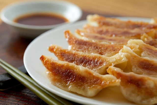 萩むつみ豚餃子（餃子の福原）
